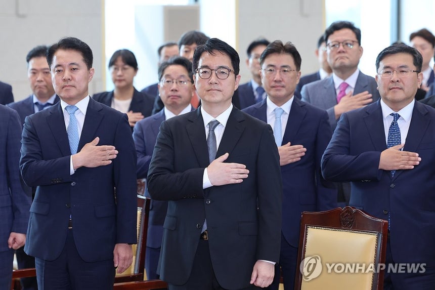 지난해 9월 19일 심우정 검찰총장 취임식 모습
[연합뉴스 자료사진]