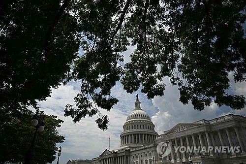미 연방 의회 의사당
[워싱턴 AFP=연합뉴스. 재판매 및 DB 금지]