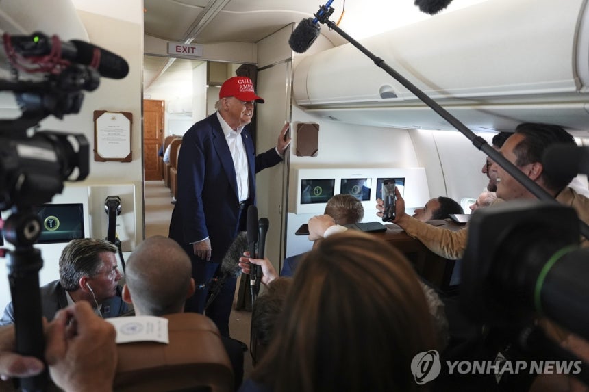 도널드 트럼프 미국 대통령
[AP 연합뉴스 자료사진. 재판매 및 DB 금지]