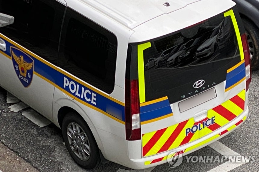 경찰 교통사고 조사
[촬영 정회성]