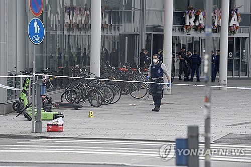 사건이 발생한 핀란드 템페레의 쇼핑몰
[로이터 연합뉴스] 