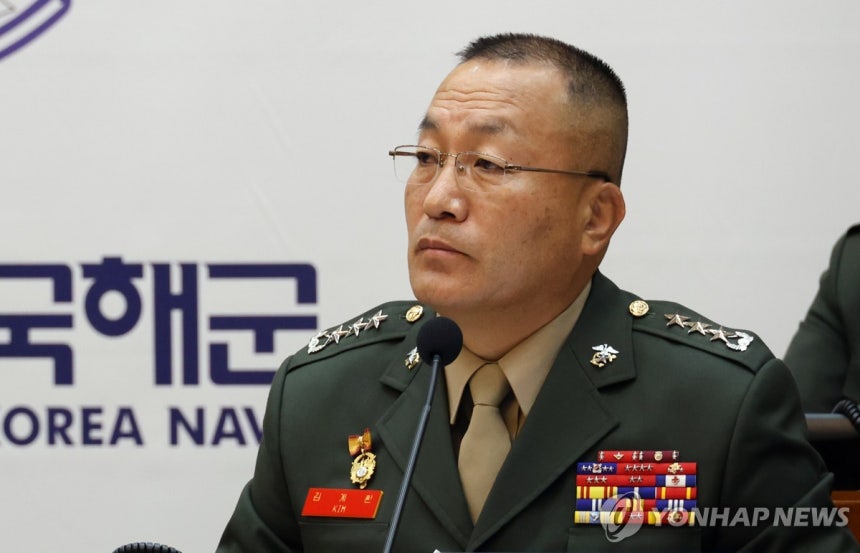 김계환 전 해병대사령관
[연합뉴스 자료사진]
