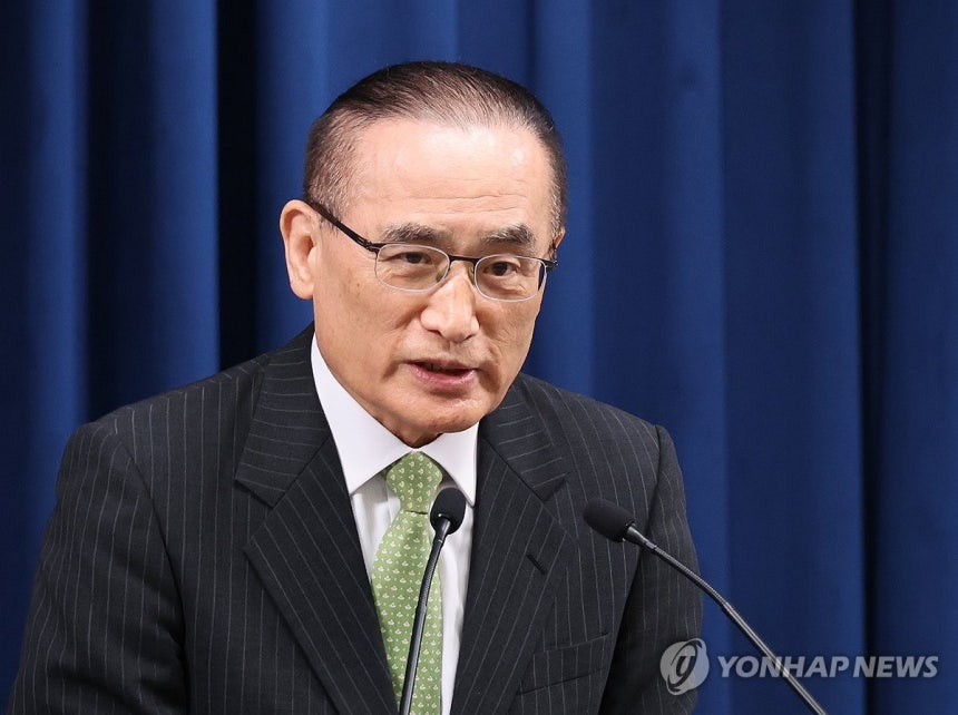 위성락 안보실장
[연합뉴스 자료사진]