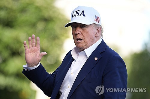 트럼프 대통령 
[UPI=연합뉴스 자료사진. 재판매 및 DB금지]
