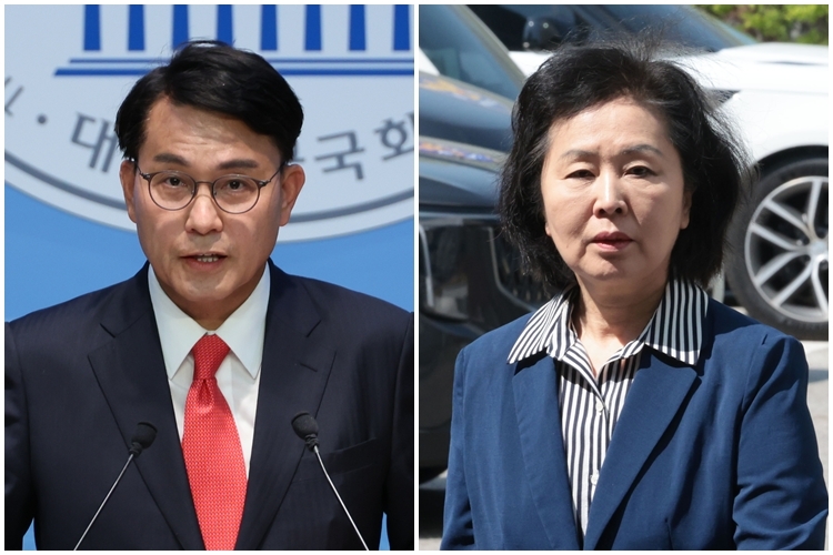 윤상현 의원, 김영선 전 의원
[연합뉴스 자료사진]