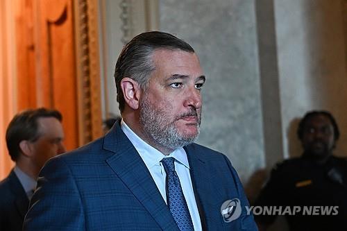 테드 크루즈 미연방 상원의원
[EPA=연합뉴스 자료사진] 