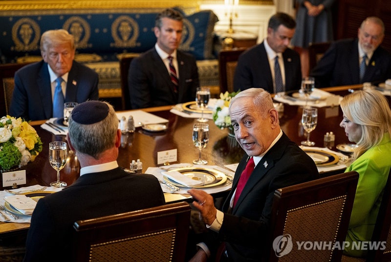 '전범수배' 네타냐후, <b>트럼프 노벨평화상</b> 후보로 추천(종합2보)