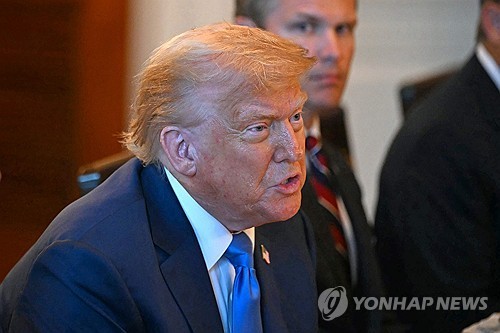도널드 트럼프 미국 대통령
[AFP 연합뉴스 자료사진. 재판매 및 DB 금지]
