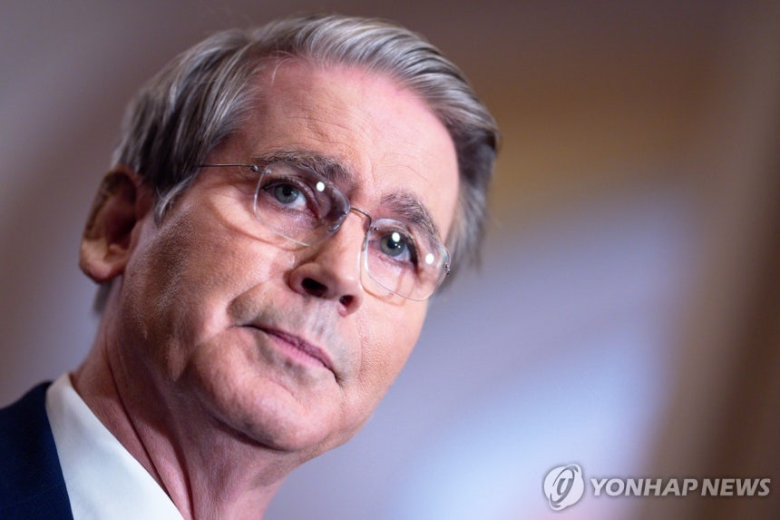스콧 베선트 미 재무장관
[AP 연합뉴스 자료사진. 재판매 및 DB 금지]