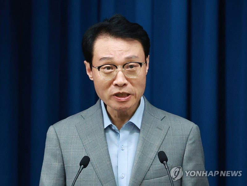 <b>브리핑</b> 하는 이규연 <b>대통령실 홍보</b>소통<b>수석</b>