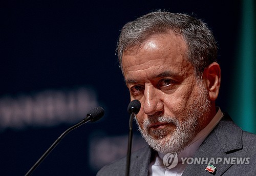이란 외무장관 압바스 아락치
[로이터 연합뉴스 자료사진. 재판매 및 DB 금지]