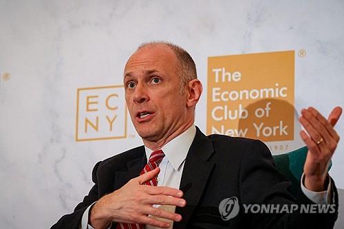 오스틴 굴스비 시카고 연은 총재
[로이터 연합뉴스 자료사진. 재판매 및 DB 금지]