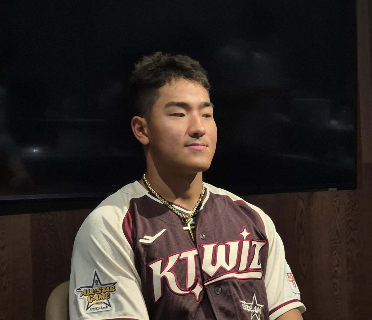'두근두근' <b>안현민</b> "개막 전 목표, 퓨처스 올스타 <b>출전</b>이었는데"