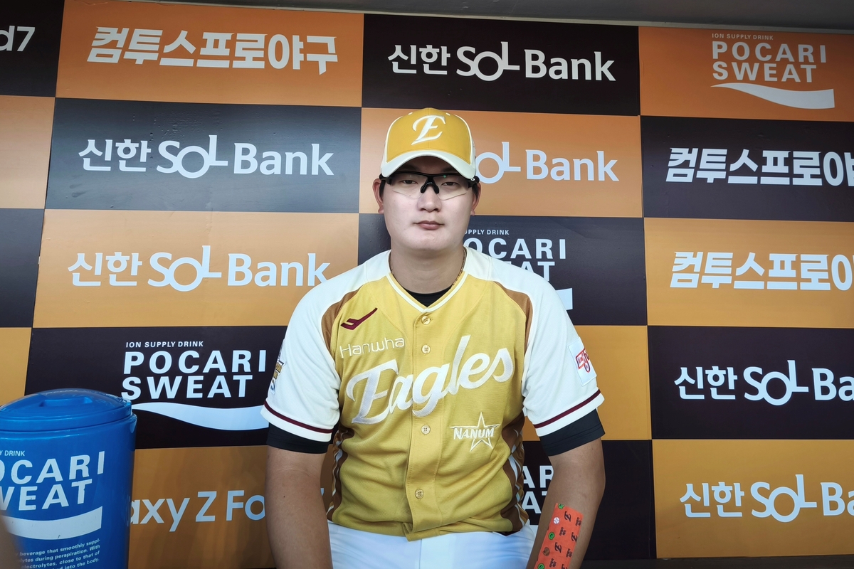 팬 투표 최다 득표 <b>한화 김서현</b> "뿌듯하고 영광스럽습니다"
