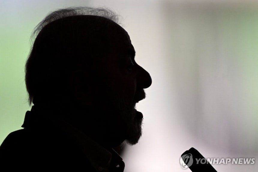 연설하는 룰라 대통령 옆모습(실루엣)
[AFP 연합뉴스 자료사진. 재판매 및 DB 금지]