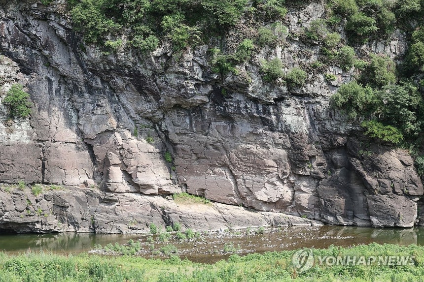 세계유산 등재된 반구대 암각화
[연합뉴스 자료사진] 