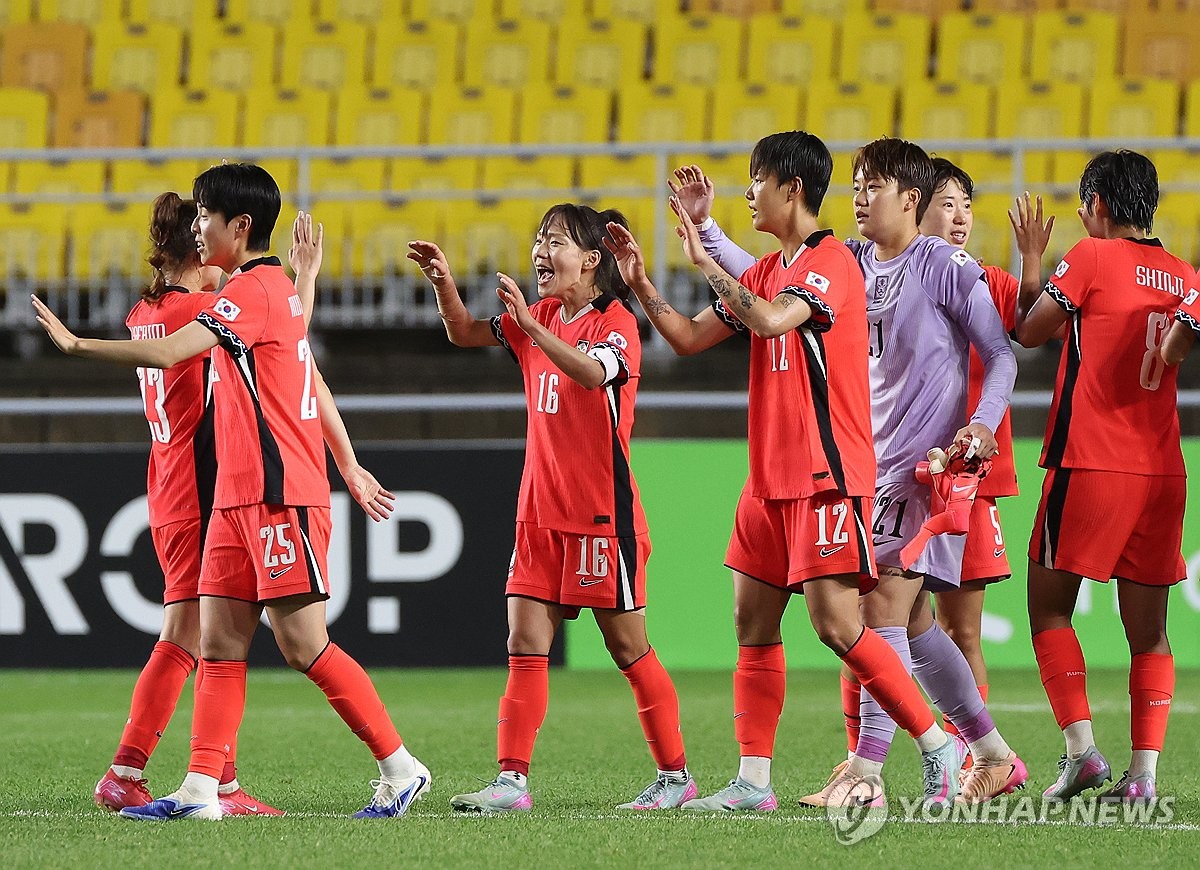한국 <b>여자축구</b>, <b>동아시안컵</b> 20년만의 우승