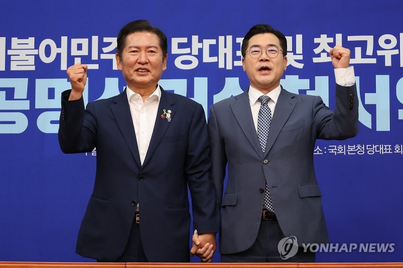 與 <b>당대표</b> 첫 경선 충청 권리당원 투표…<b>정청래</b>, <b>박찬대</b>에 승리