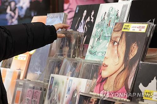 서울시내에 있는 레코드점 [기사 내용과 직접 관계가 없는 참고용 자료 사진이다]