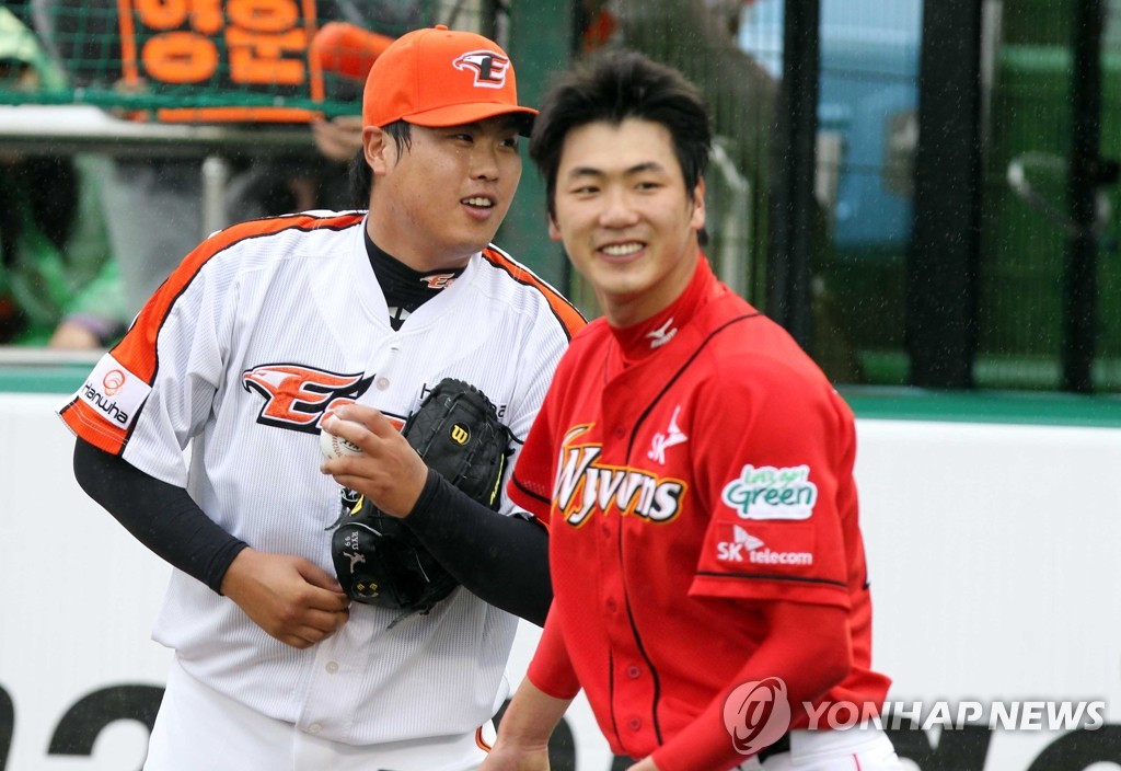 '한국 <b>야구</b> 대표하는 좌완' <b>류현진</b> vs <b>김광현</b>, 첫 선발 맞대결
