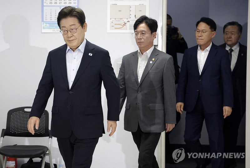 <b>이재명</b> 대통령, <b>산업재해 근절</b> 현장 노사간담회 참석