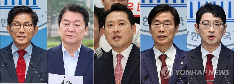 영남 공략에 '난동사태' 서부지법 <b>방문</b>…국힘 '당권 5파전' 개막(종합)