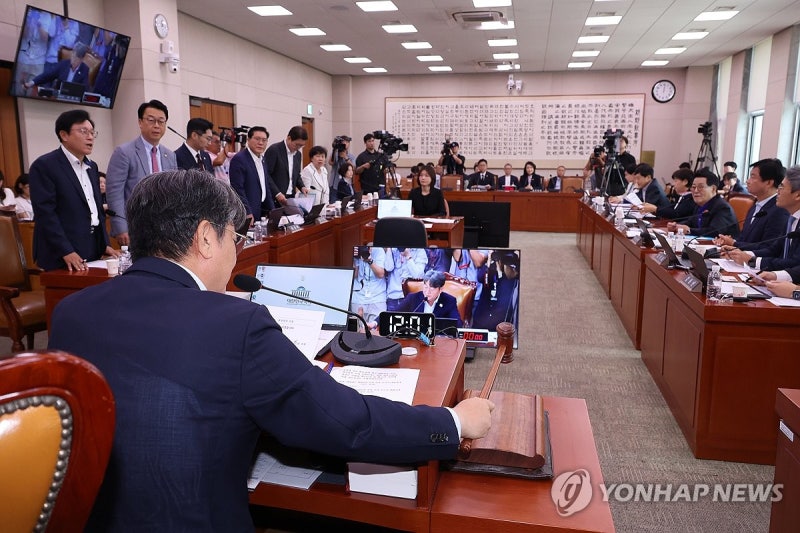 <b>방송3법</b>·노란봉투법 與주도 법사위 <b>통과</b>…4일 본회의 처리수순(종합2보...