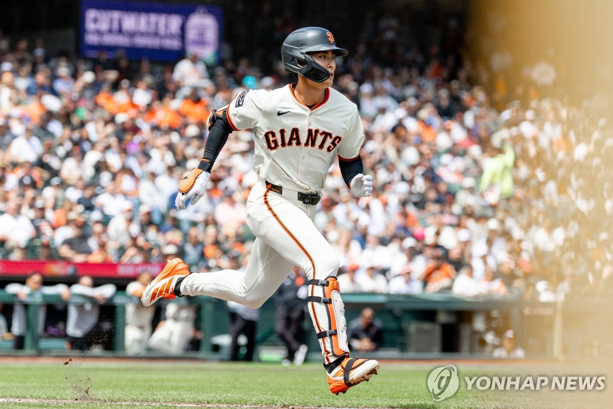 샌프란시스코 <b>이정후</b>, 시즌 10번째 <b>3루타</b> 폭발…리그 단독 2위