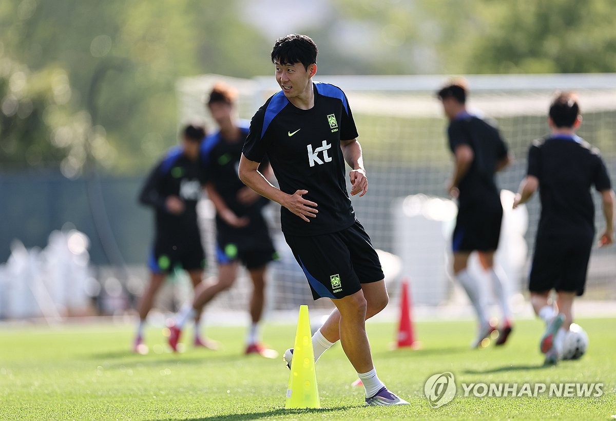 <b>홍명보</b>호, 미국 평가전서 <b>손흥민</b> 최전방 배치…카스트로프 벤치