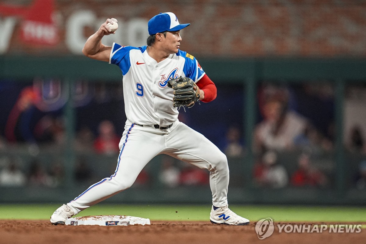 MLB 애틀랜타 <b>김하성</b>, 8일 만에 타점 추가