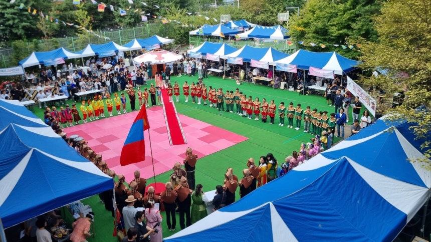 '한·몽 수교 35주년 기념' 몽골나담 축제 <br/>[몽골울란바타르문화진흥원 제공]