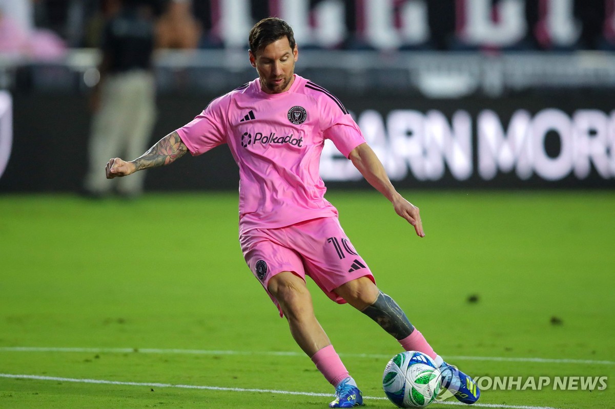38세 <b>메시</b>, MLS <b>마이애미</b>와 다년 연장계약 임박한 듯