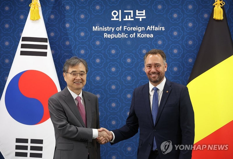 한-<b>벨기에 외교장관 회담</b>