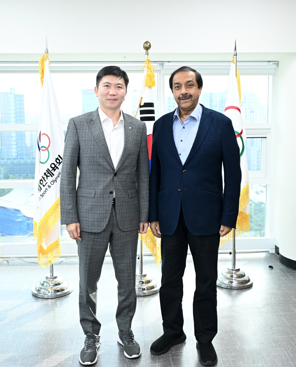 유승민 대한체육회장, 국제<b>스포츠</b>기구 주요 인사와 연쇄 회동