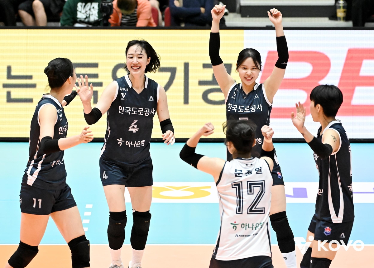 도공, GS칼텍스 꺾고 <b>컵대회</b> 결승 진출…14년 만의 우승 도전