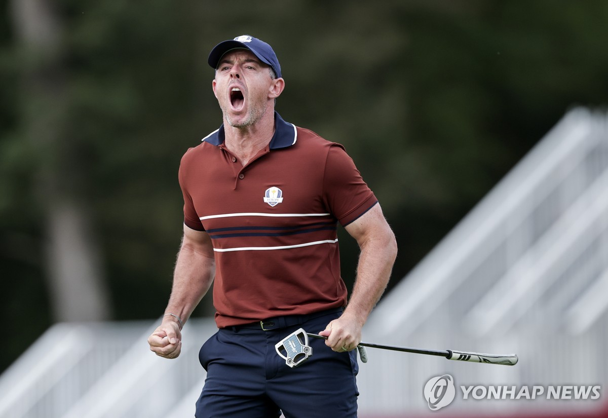 유럽, 골프 <b>라이더컵</b>서 미국 압도…세계 1위 <b>셰플러</b>는 4전 <b>전패</b>(종합)