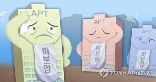악성 미분양 두 달 연속 증가, 84%가 지방…서울 아파트 거래 반토막