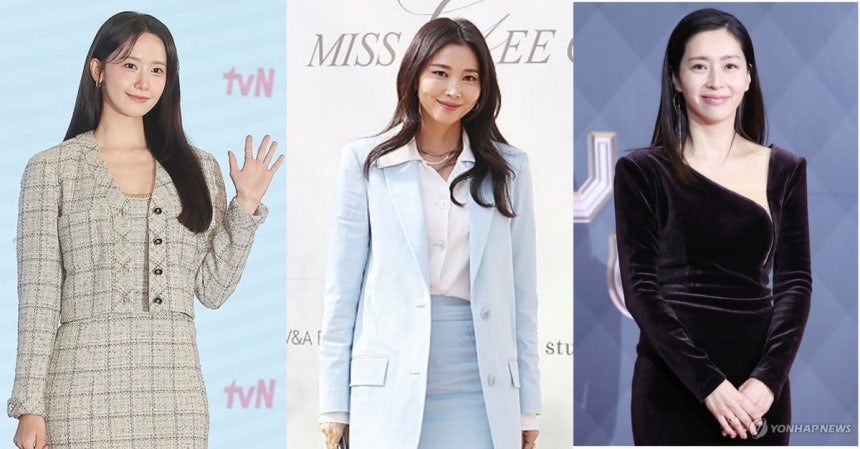 임윤아, 오윤아, 송윤아(왼쪽부터) [연합뉴스 자료사진]