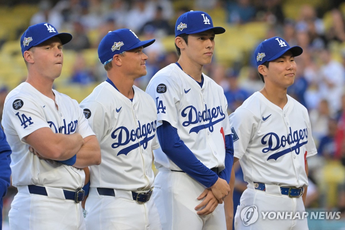 <b>다저스 김혜성</b>, MLB 디비전시리즈 26명 <b>엔트리</b> 포함