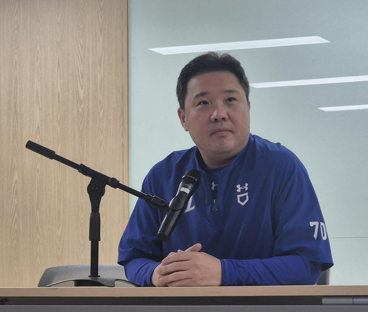 <b>삼성</b>, WC <b>1차전</b>에 올인…2차전 선발 원태인도 대기