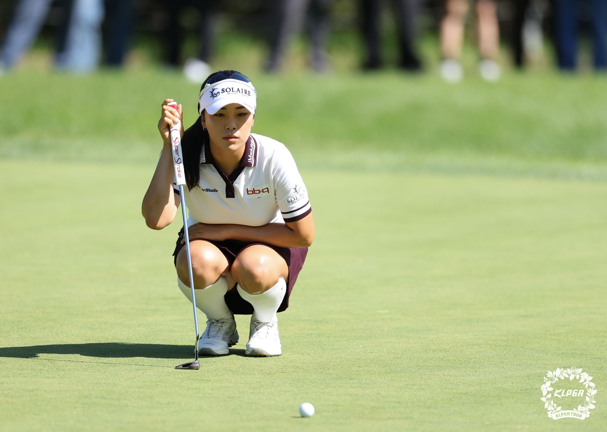 <b>윤이나</b>·신지은, <b>LPGA</b> 투어 <b>뷰익</b> 상하이 첫날 1타 차 공동 2위