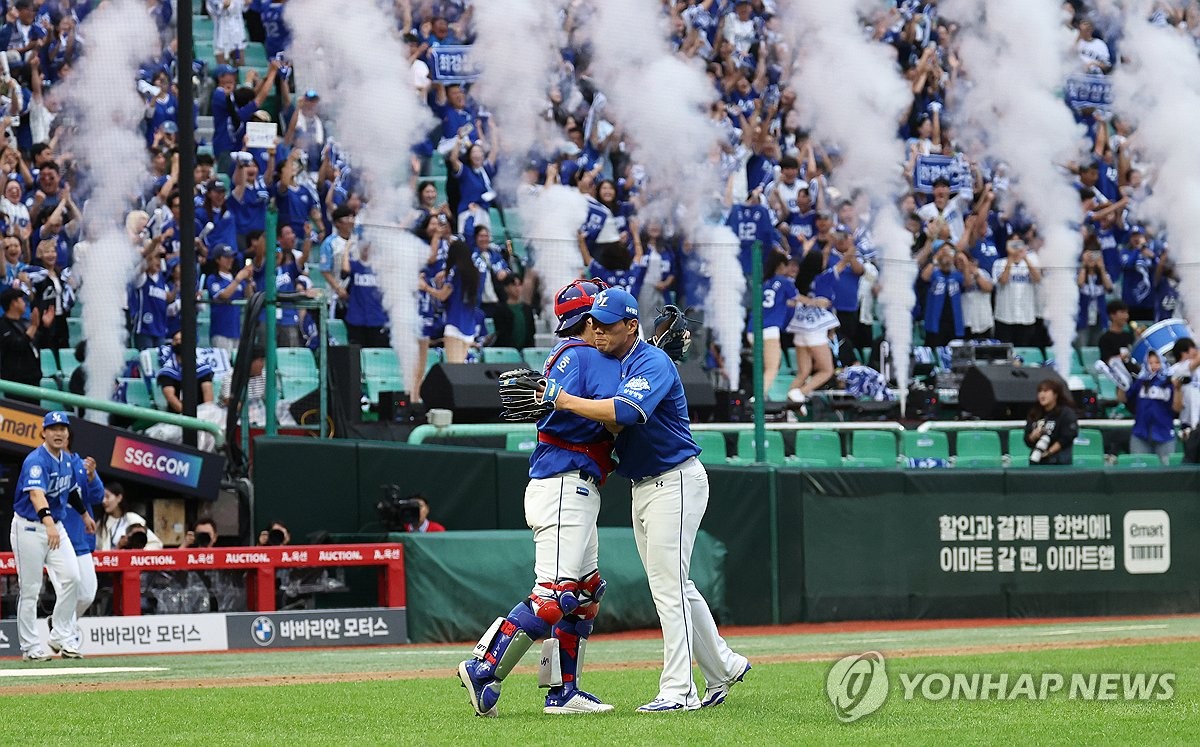최원태 6이닝 무실점 '깜짝 호투'…<b>삼성</b>, 준PO 1차전 기선제압(종합)