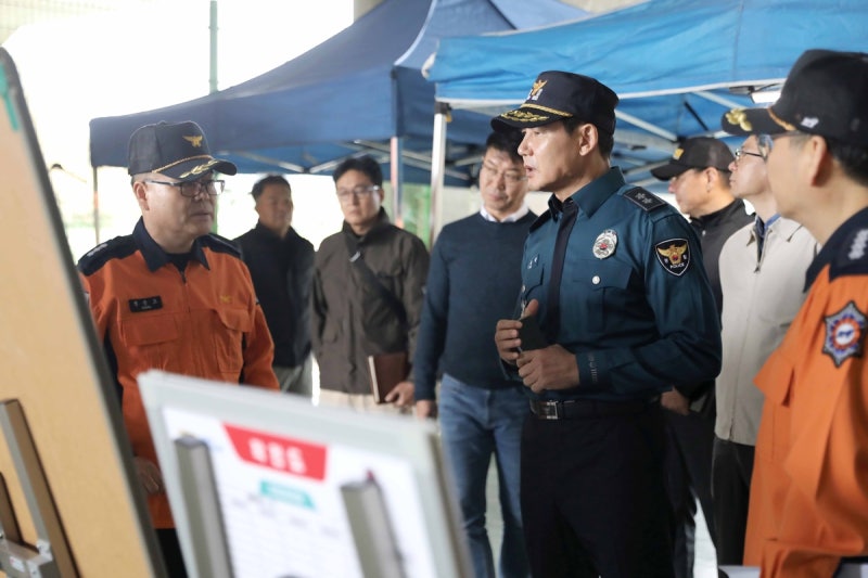 김동권 경기북부경찰청장 "<b>중랑천 실종</b> 중학생 수색 총력"