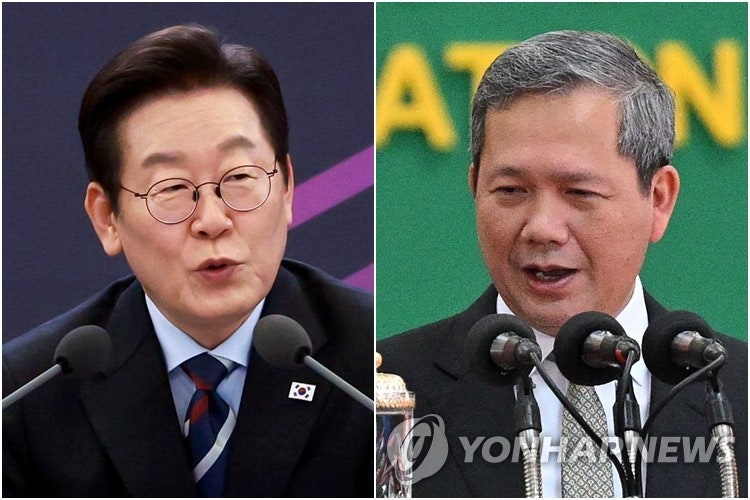 李<b>대통령</b>, 26∼27일 <b>아세안정상</b>회의 참석…캄보디아와 <b>정상</b>회담