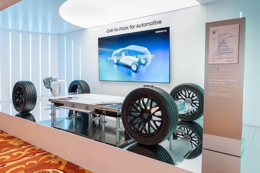 삼성SDI, CES 2025서 전고체 배터리 등 혁신 배터리 기술 공개
[삼성SDI 제공. 재판매 및 DB 금지]