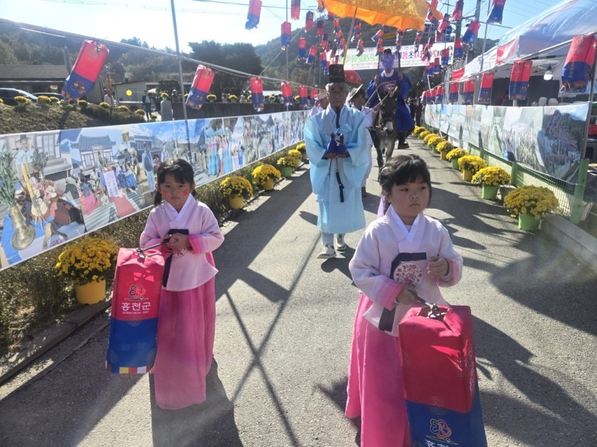 청사초롱마을 전통혼례축제 
[촬영 이상학]