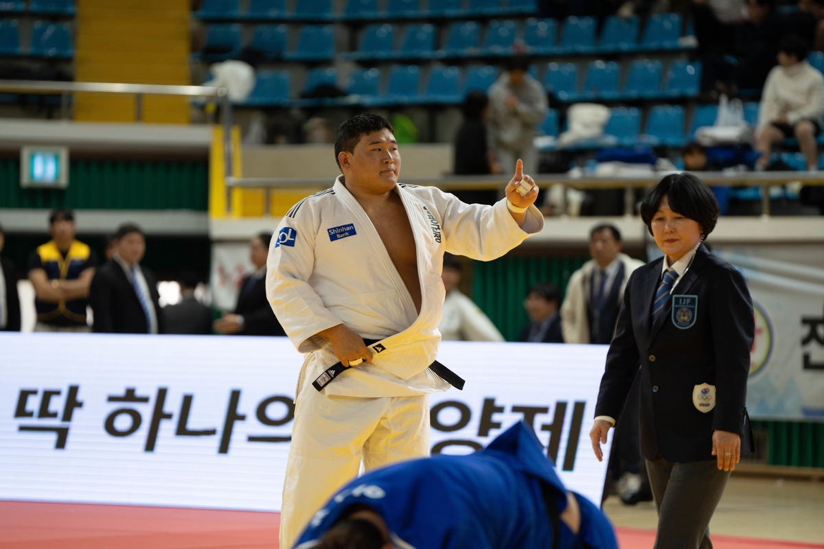 유도 김민종·허미미, <b>국가대표</b> 1차 <b>선발</b>전 우승…전경기 한판승