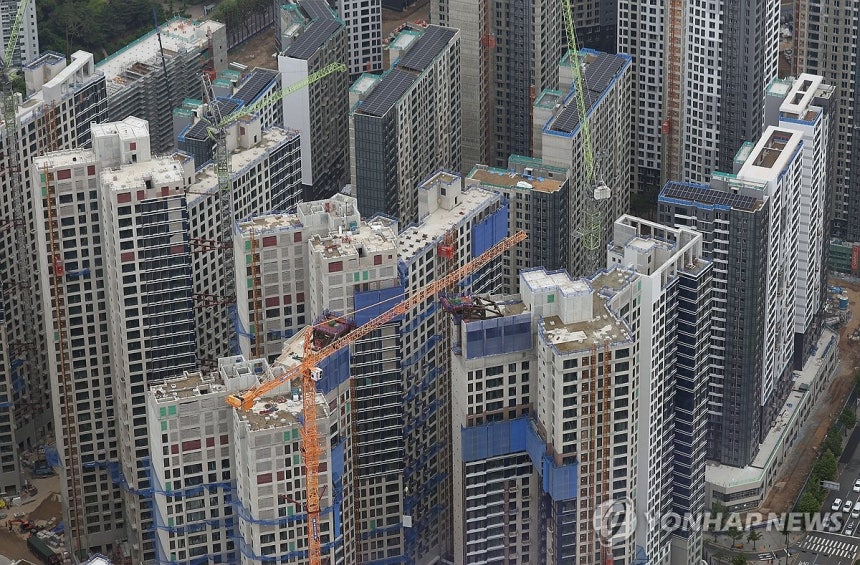 Apartment construction site
[Yonhap News file photo]