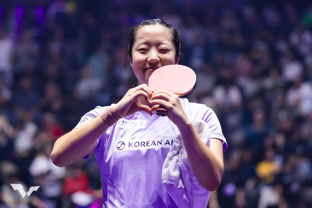 <b>신유빈</b>, WTT 챔피언스 몽펠리에 4강 덕에 <b>세계랭킹 12위</b>로 상승