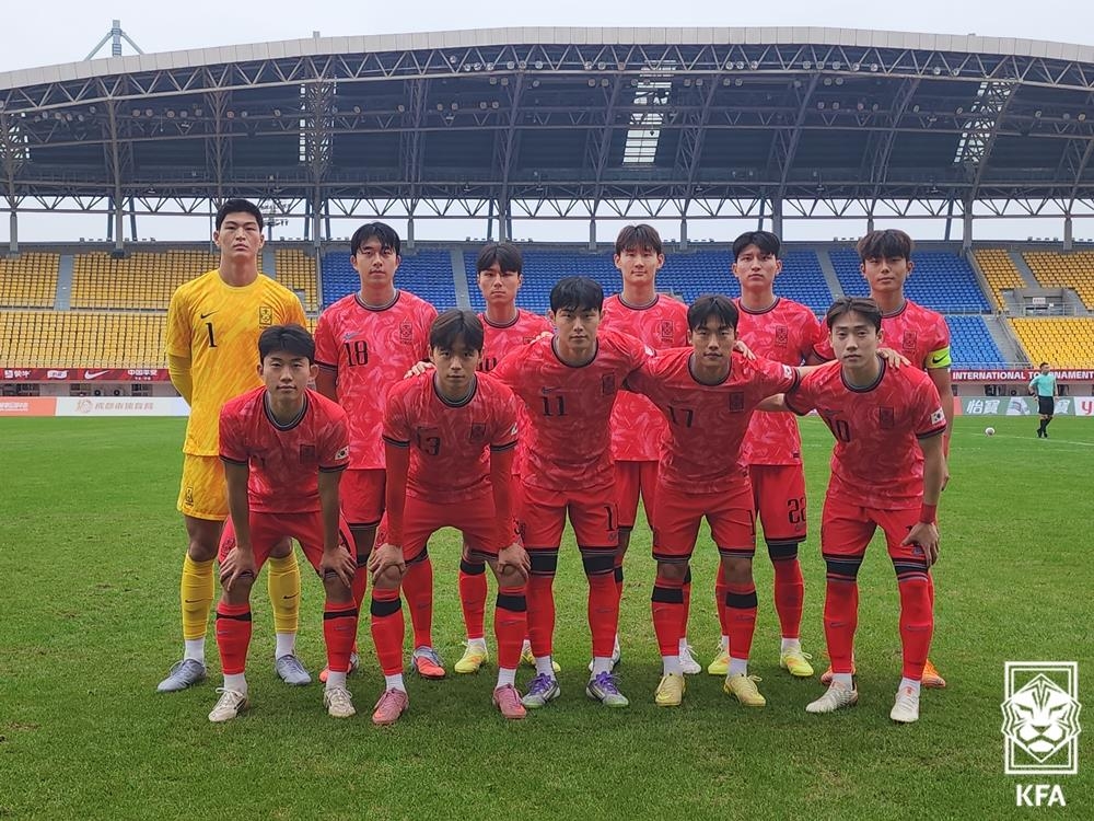 '정승배·김명준 골맛' 이민성호, <b>판다컵</b>서 우즈베크에 2-0 <b>승리</b>